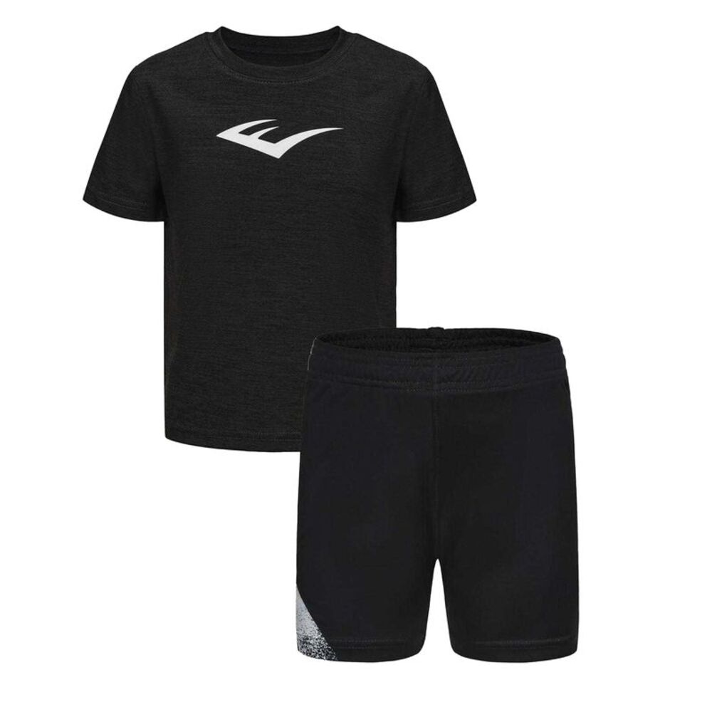 Everlast Boys Flex Logo T-Shirt & Shorts Set / Black